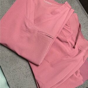 Mandala Mauve Scrub Set